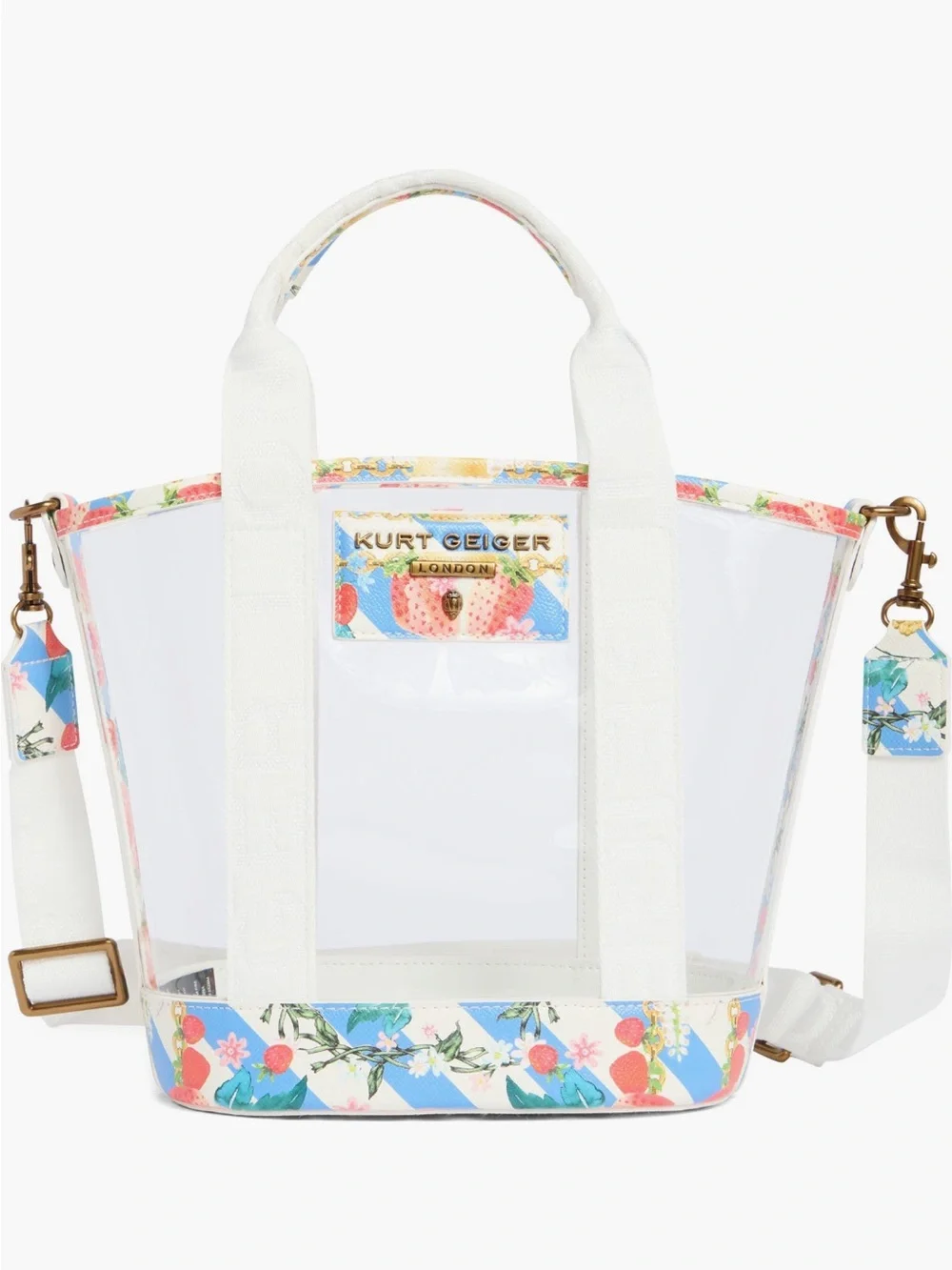 Kurt Geiger Small Hampstead Vinyl Tote